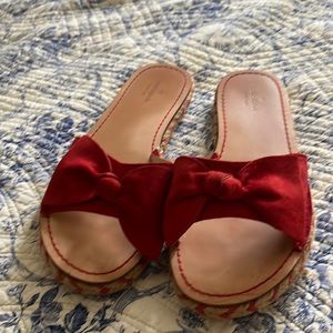 Kate spade bow sandals